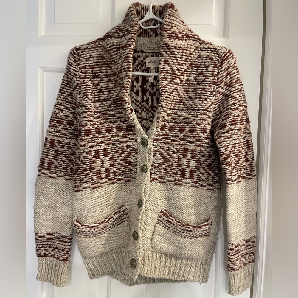 Wilfred Free Wool & Alpaca Blend Cardigan